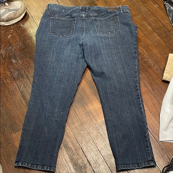 Liz Claiborne Classic Blue Denim Jeans - Picture 2 of 7